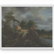 Jacob van Ruisdael - Brücke mit einem Schloss