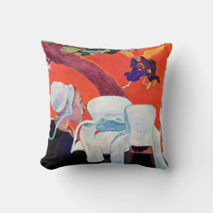Jacob Wrestling mit dem Engel, Gauguin Kissen