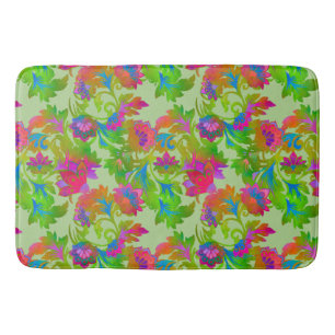 Jacobean Floral Twist Kreide Badematte