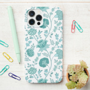 Jacobobobohne Blumenmuster Tees auf Weiß iPhone 12 Pro Max Hülle