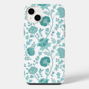 Jacobobobohne Blumenmuster Tees auf Weiß iPhone 14 Plus Hülle