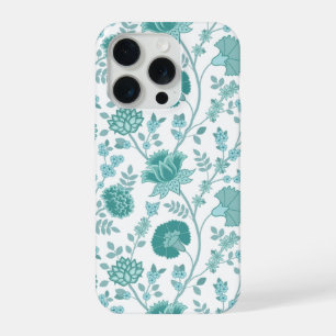 Jacobobobohne Blumenmuster Tees auf Weiß iPhone 15 Pro Hülle