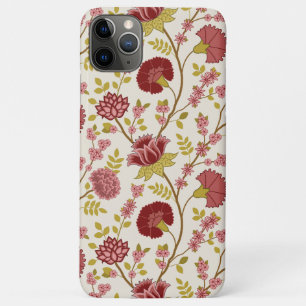 Jacobobohne Grosse Muster Reds Pinks Gold Creme Case-Mate iPhone Hülle