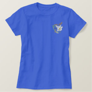 Jacobobohne Lily Besticktes T-Shirt