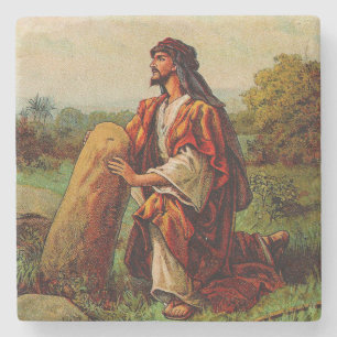 Jacobs Vision and Gods Promise Steinuntersetzer