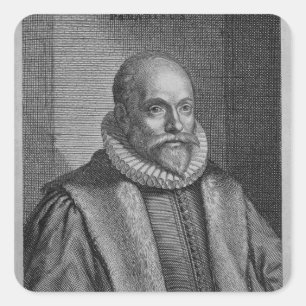 Jacobus Arminius Quadratischer Aufkleber