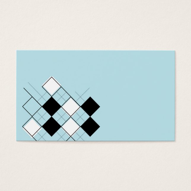 Jacquard bleu (Devant)