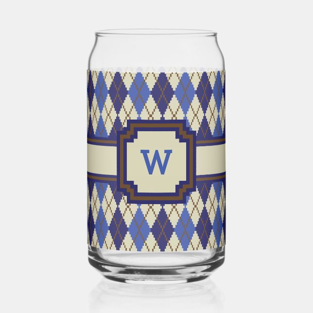 Jacquard de Scone aux bleuets (Recto)