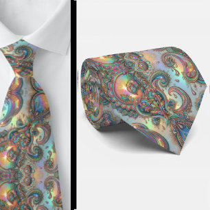 Jacquard-Kunstseide Luxuriöser Paisley-Herrenart Krawatte