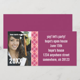 Jacquard Photos Senior 2010 Graduation Invitation