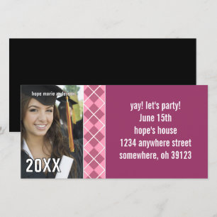 Jacquard Photos Senior 2010 Graduation Invitation