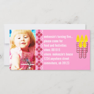 Jacquard rose - Invitation photo
