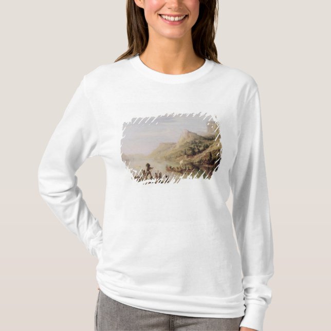 Jacques Cartier, der das St. Lawrence entdeckt T-Shirt (Vorderseite)