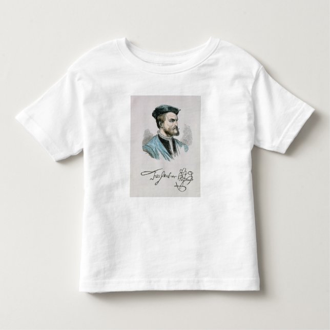 Jacques Cartier Kleinkind T-shirt (Vorderseite)