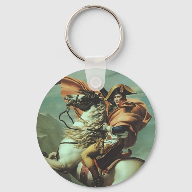 Jacques-David- Napoleon über die Alpen Schlüsselanhänger (Vorderseite)