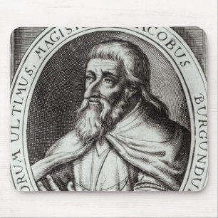 Jacques de Molay-Meister der Ritter Templars Mousepad