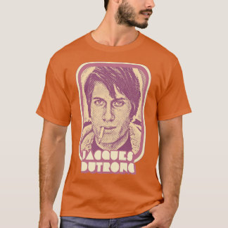 Jacques Dutronc Retro Frankophile Design 1 T-Shirt