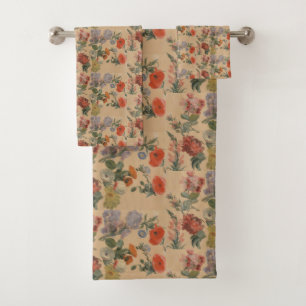 Jacques Laurent Agasse Studies der Summer Blume Badhandtuch Set