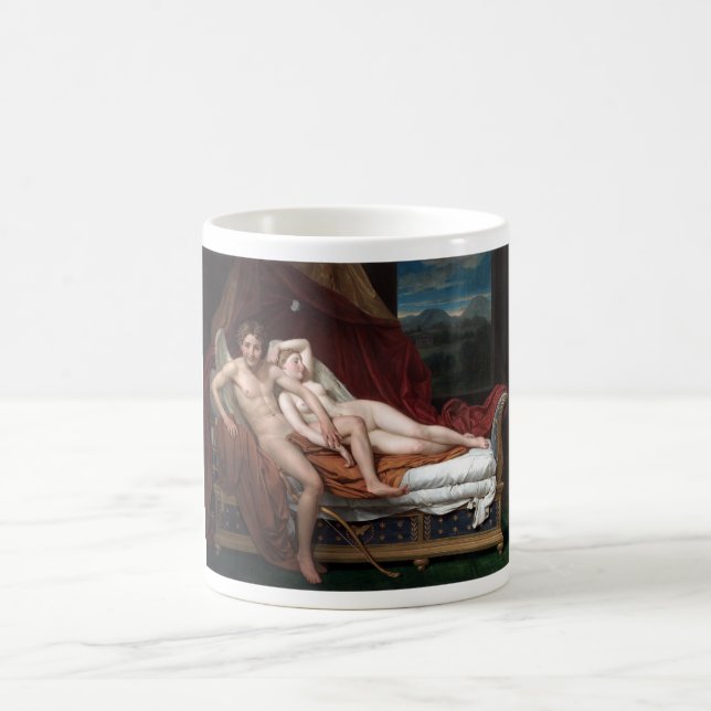 Jacques-Louis David Cupid und Psyche Kaffeetasse (Mittel)