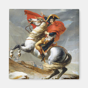Jacques Louis David Napoleon über die Alpen Magnet