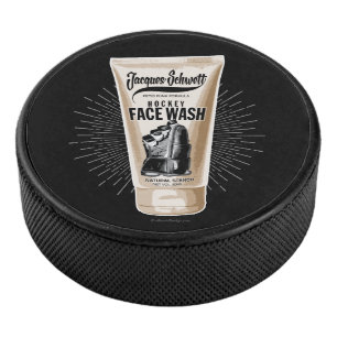 Jacques Schwett Hockey Face Wash Eishockey Puck