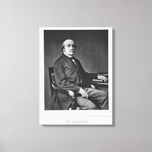 Jacques Victor Albert de Broglie (1821-1901), von Leinwanddruck