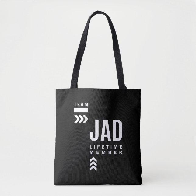 Jad Personalisiert Name Birthday Gift Tasche (Vorderseite)