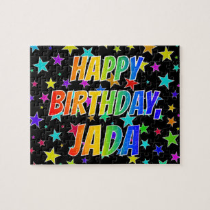 "JADA" Vorname, Spaß "GLÜCKLICHER BIRTHTAG"