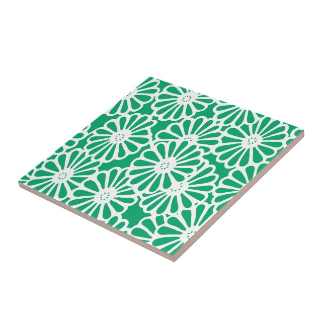 Jade Asian Moods Floral Fliese (Seite)