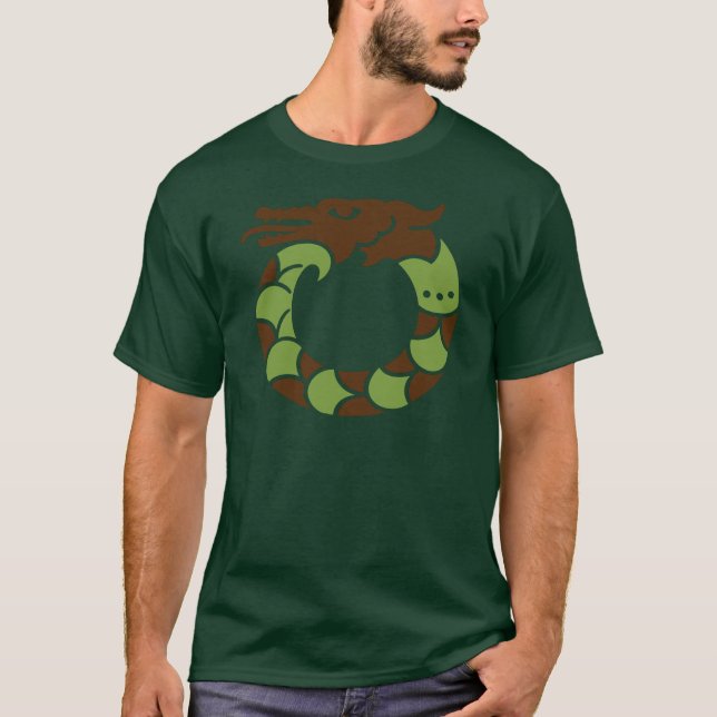 Jade-Drache T-Shirt (Vorderseite)
