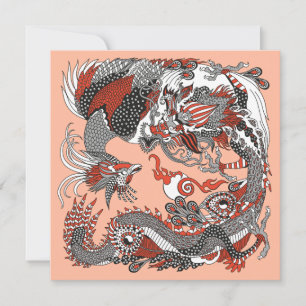 Jade Dragon und Gold Phoenix spielen mit einer Per