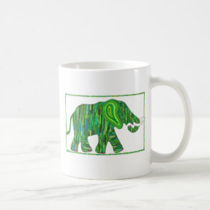 Jade-Elefant-Tasse Jerry grüne Kaffeetasse
