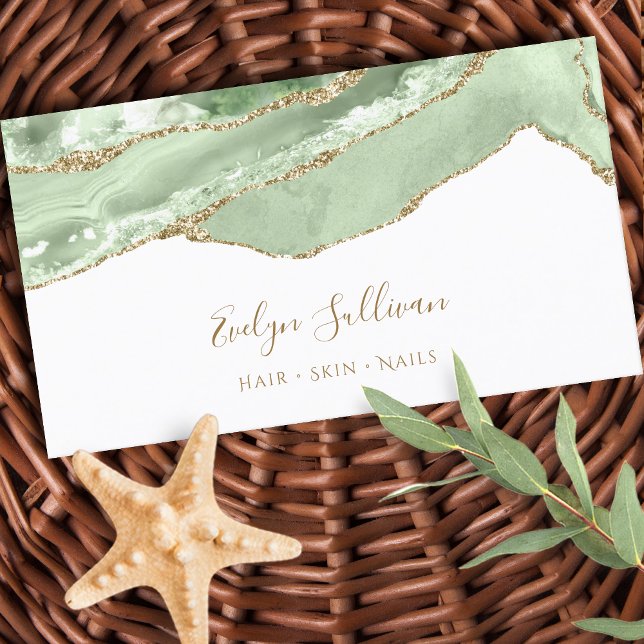 Jade Green Age Visitenkarte (Von Creator hochgeladen)