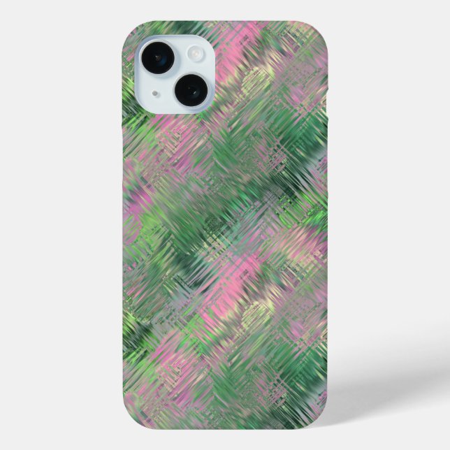 Jade Green Crystal Gel Pattern Case-Mate iPhone Hülle (Rückseite)