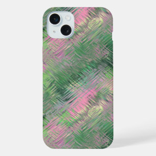 Jade Green Crystal Gel Pattern iPhone 15 Plus Hülle