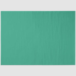 Jade Green Solid Color Seidenpapier