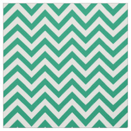 Jade Green, White LG Zickzack ZigZag Muster 12I Stoff