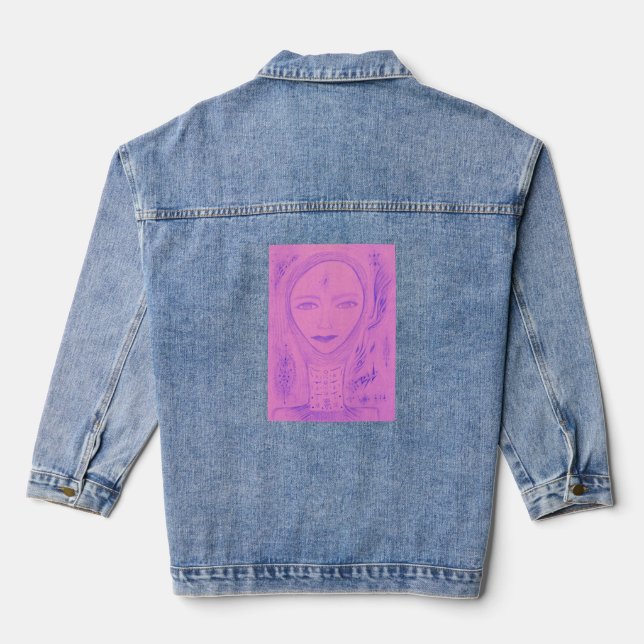Jade Jeansjacke (Rückseite)