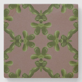 Jade Lattice in Dusty Lilac Steinuntersetzer