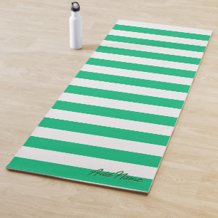 Jade und White Individuelle Name Yogamatte