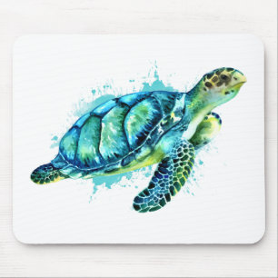 JadeTurtle Liebe Schildkröten rette Schildkröten Mousepad