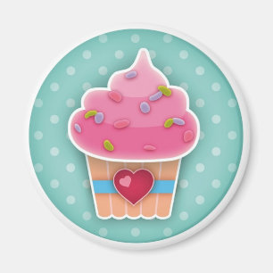 J'adore Cupcakes Magnet