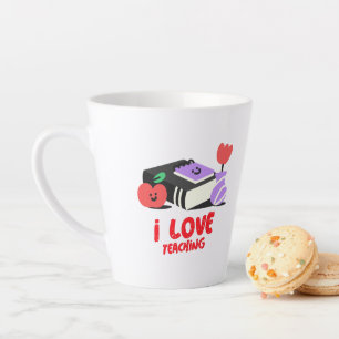 J'adore enseigner Latte Mug