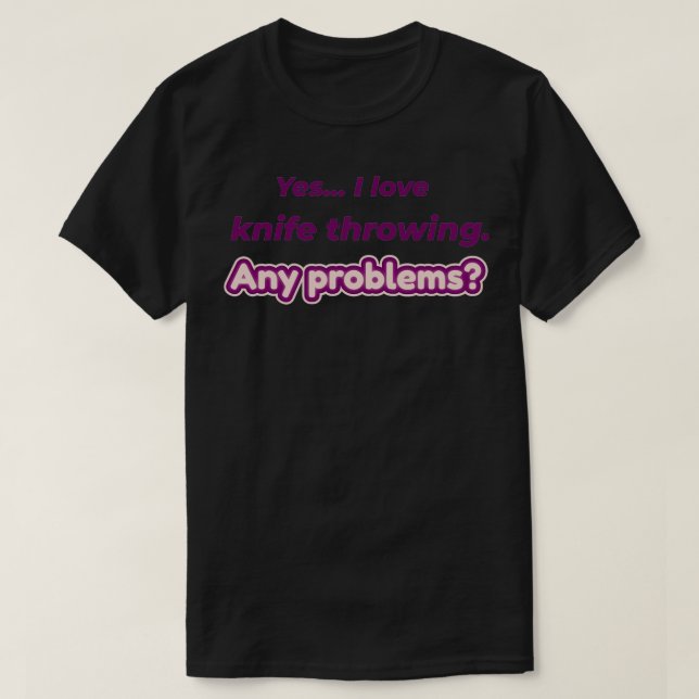 J'adore Knife Throwing Classic TShirt (Design devant)