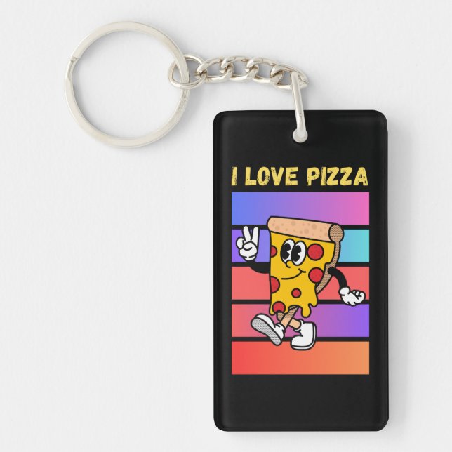 J'adore la pizza. (Devant)
