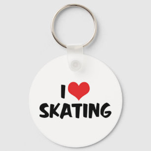 J'adore le porte-clés de patinage