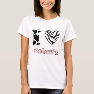 J'adore le t-shirt de zebra