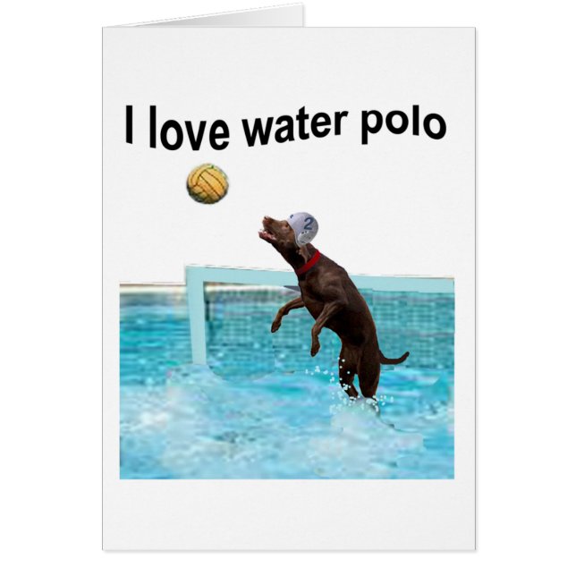 J'adore le water polo (Devant)