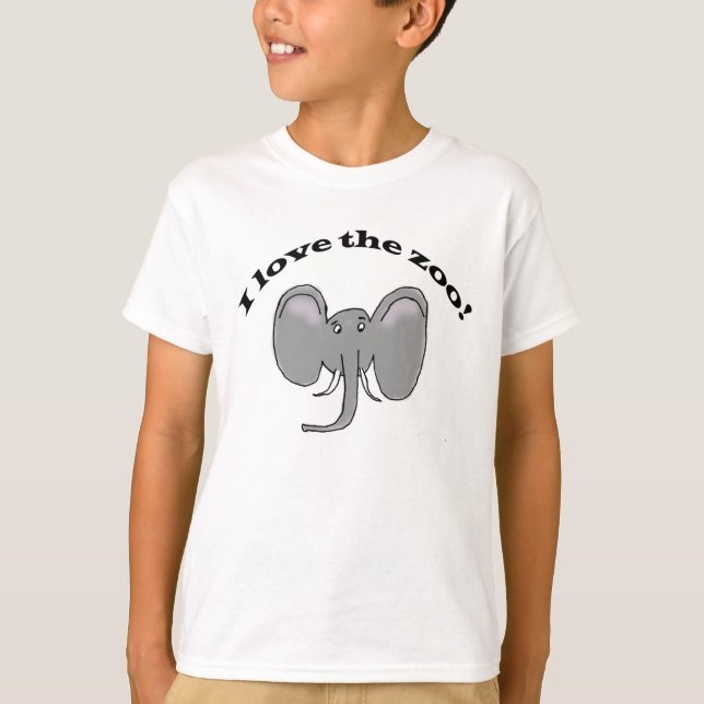 J'adore le zoo ! T-shirt (Devant)