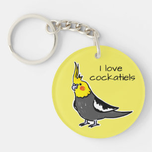 J'adore les cockatiels gris normal